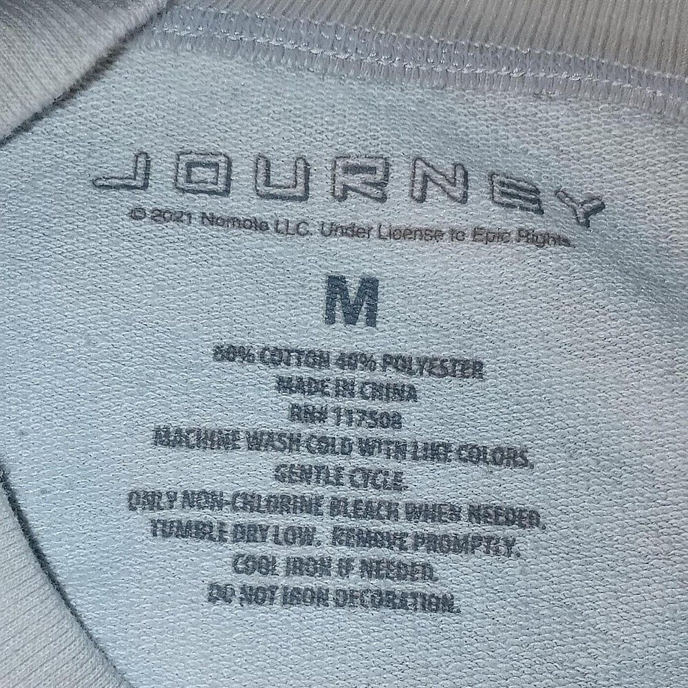 Journey rock and roll crew neck